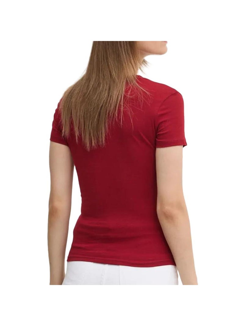 Camiseta Tommy Hilfiger para Mujer Rojo - Kiabi