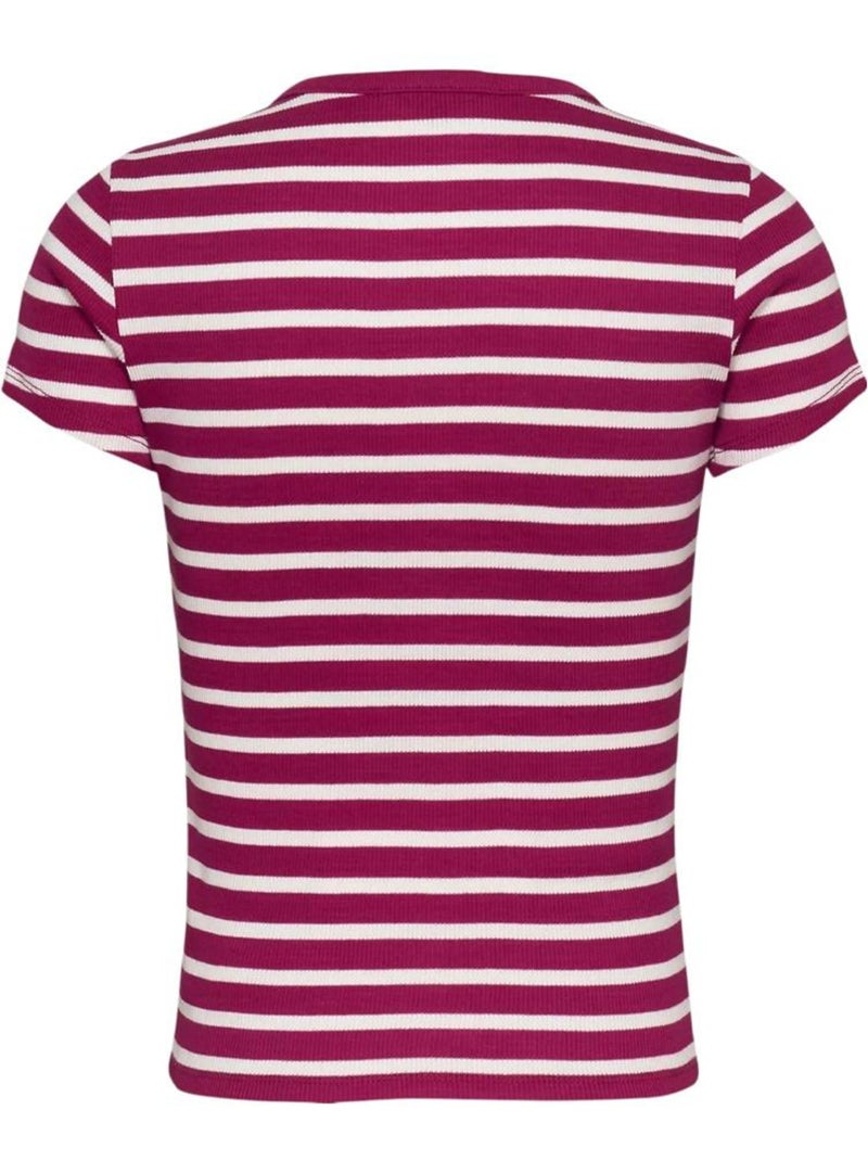 Camiseta Tommy Hilfiger para Mujer Rosa - Kiabi