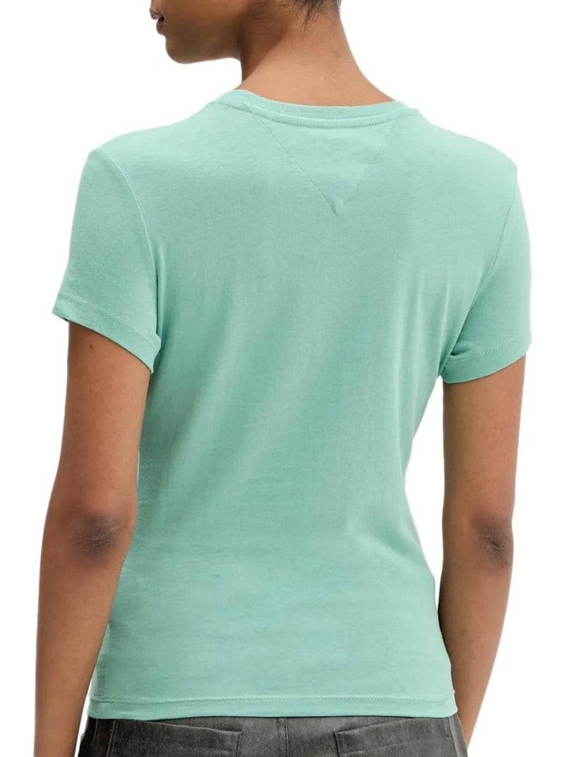 Camiseta Tommy Hilfiger para Mujer Verde - Kiabi