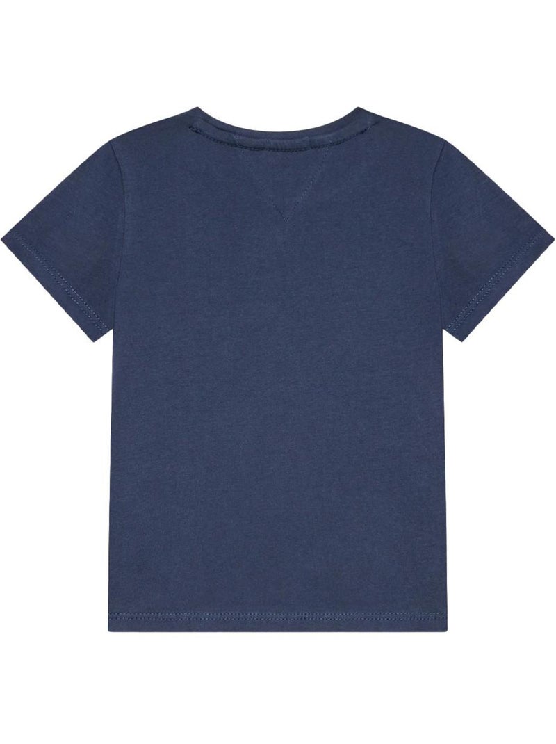 Camiseta tommy hilfiger para niña Azul marino - Kiabi