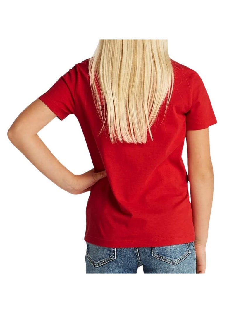 Camiseta Tommy Hilfiger para Niña Rojo - Kiabi