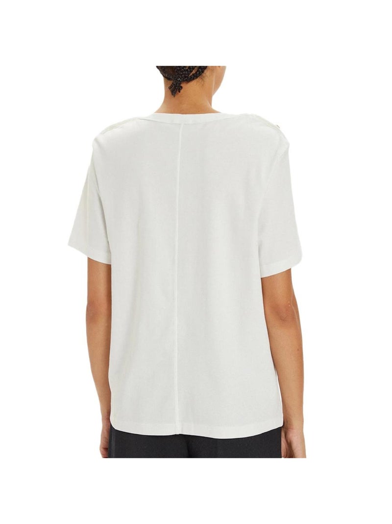 Camiseta Tommy Hilfiger Rayas s para Mujer Blanco - Kiabi