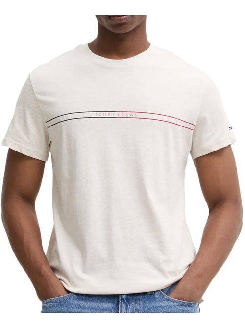 Camiseta Tommy Hilfiger Slim con Gráfico para Hombre - Kiabi Camiseta Tommy Hilfiger Slim con Gráfico para Hombre - Kiabi