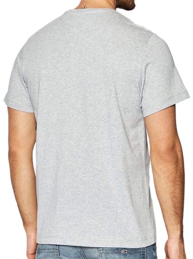 Camiseta tommy jeans para hombre Gris plateado - Kiabi