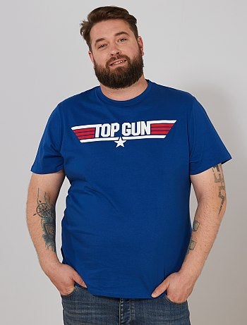 Tallas grandes hombre - Camiseta 'Top Gun' - Kiabi