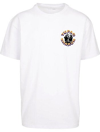 Camiseta toss it up tupac shakur para hombre - mister tee