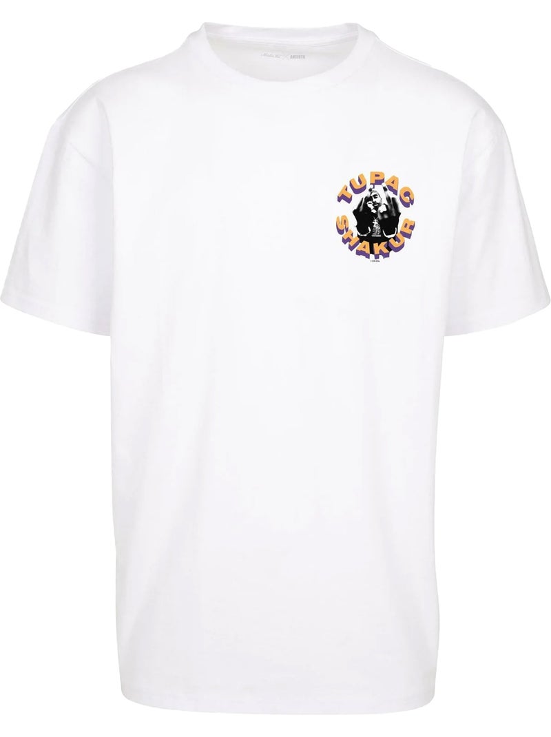 Camiseta toss it up tupac shakur para hombre - mister tee Blanco - Kiabi