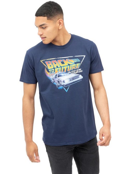 Camiseta tour de algodón para hombre - back to the future - Kiabi Camiseta tour de algodón para hombre - back to the future - Kiabi