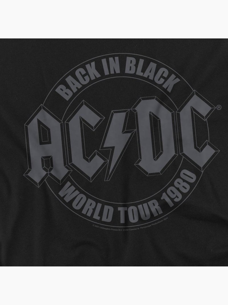 Camiseta tour emblema para hombre - acdc Negro - Kiabi