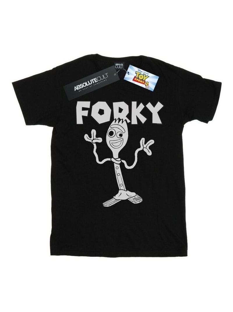 Camiseta toy story 4 de forky para hombre - disney Negro - Kiabi