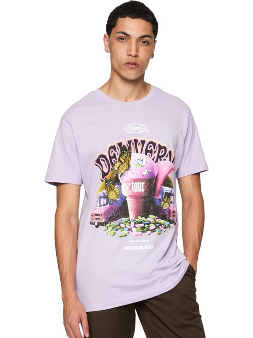 Camiseta trippy delivery para hombre - mister tee - Kiabi