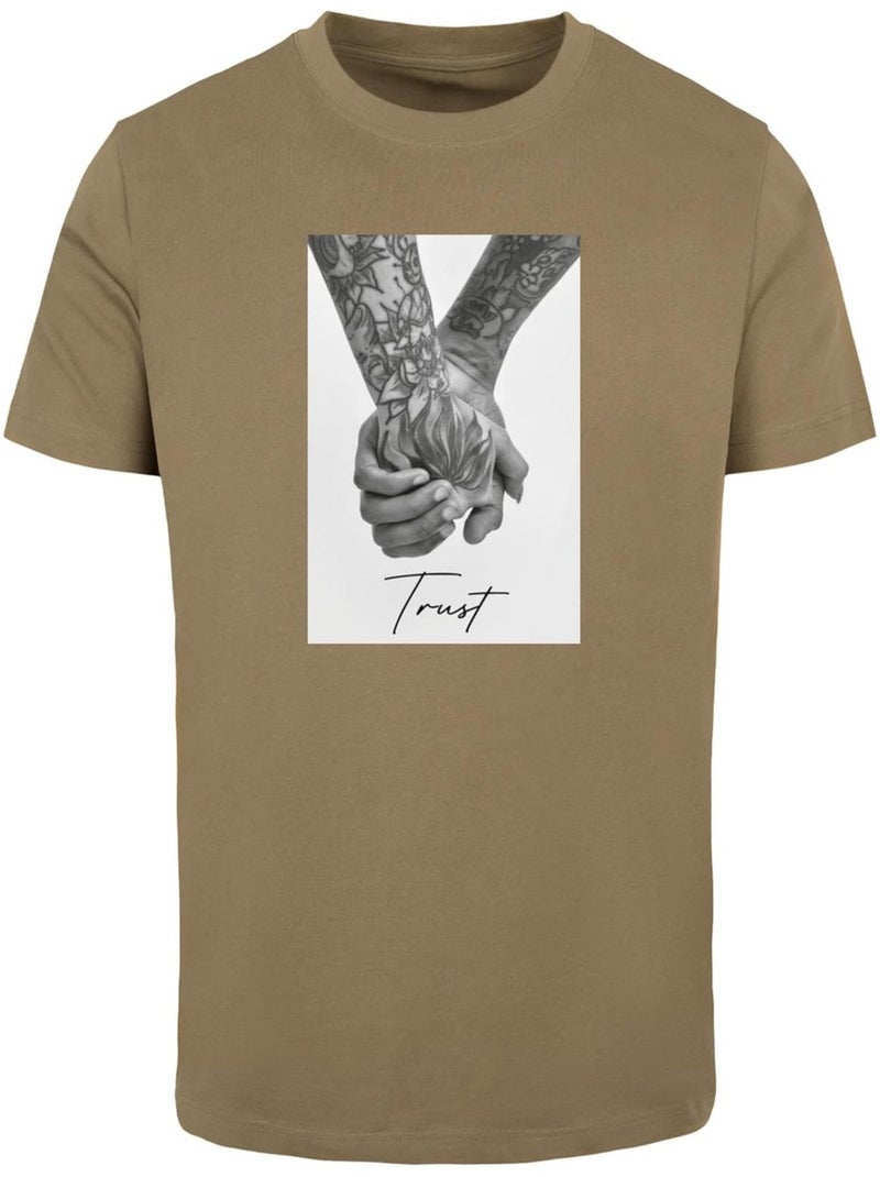 Camiseta trust 2.0 para hombre - mister tee Caqui - Kiabi