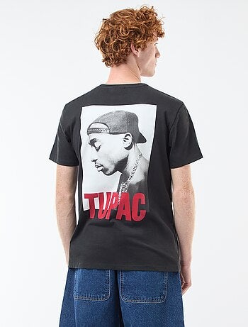 Camiseta 'Tupac' de algodón