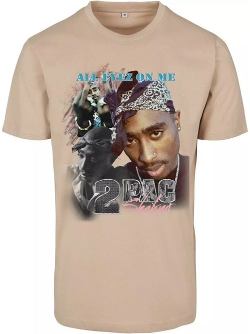 Camiseta tupac retro para hombre - mister tee - Kiabi Camiseta tupac retro para hombre - mister tee - Kiabi