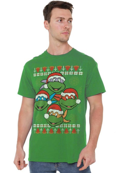 Camiseta ugly jersey de navidad para hombre - teenage mutant ninja turtles - Kiabi Camiseta ugly jersey de navidad para hombre - teenage mutant ninja turtles - Kiabi