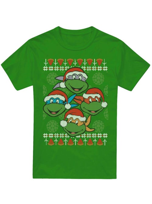 Camiseta ugly jersey de navidad para hombre - teenage mutant ninja turtles - Kiabi Camiseta ugly jersey de navidad para hombre - teenage mutant ninja turtles - Kiabi