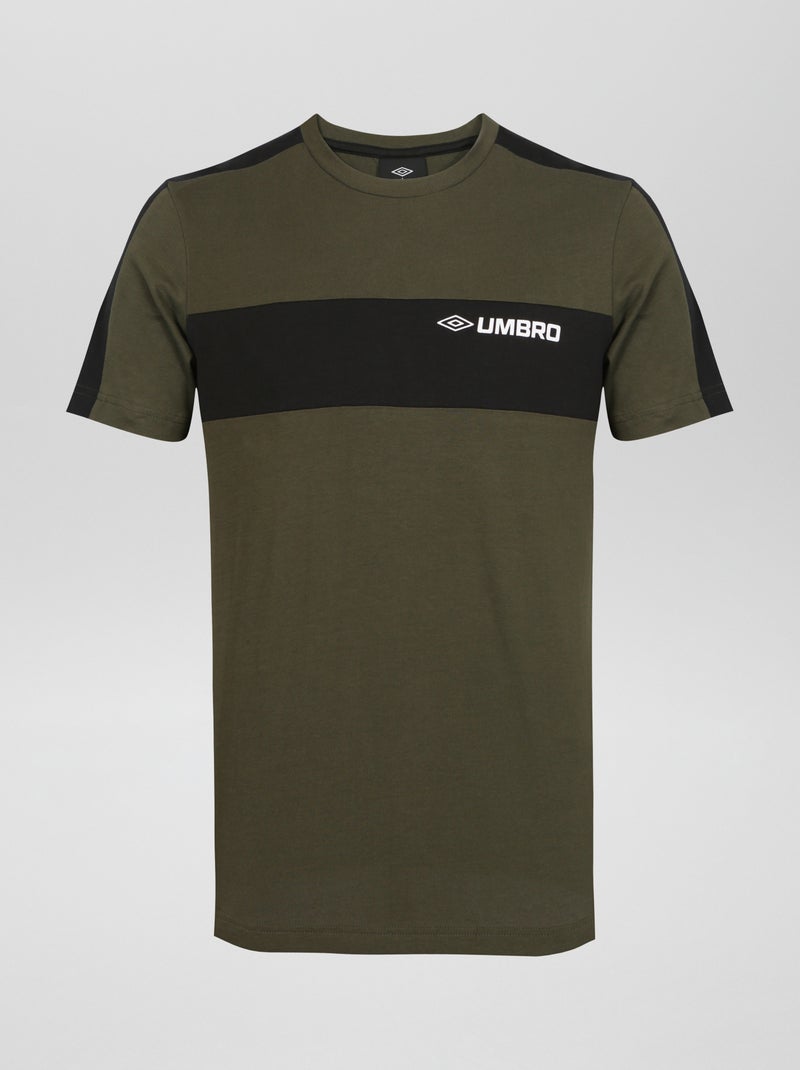Camiseta 'Umbro' con cuello redondo KAKI - Kiabi