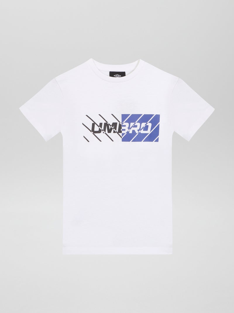 Camiseta 'Umbro' de punto BLANCO - Kiabi
