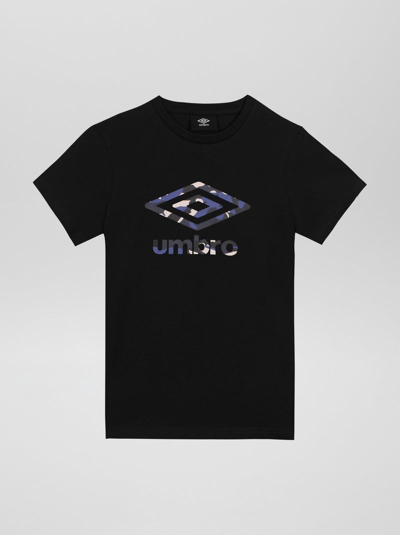 Camiseta 'Umbro' de punto NEGRO - Kiabi