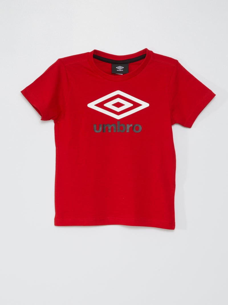 Camiseta 'Umbro' de punto ROJO - Kiabi