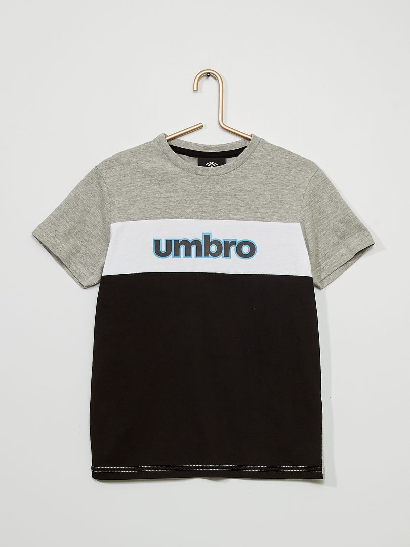 Camiseta 'Umbro' estilo colorblock GRIS - Kiabi