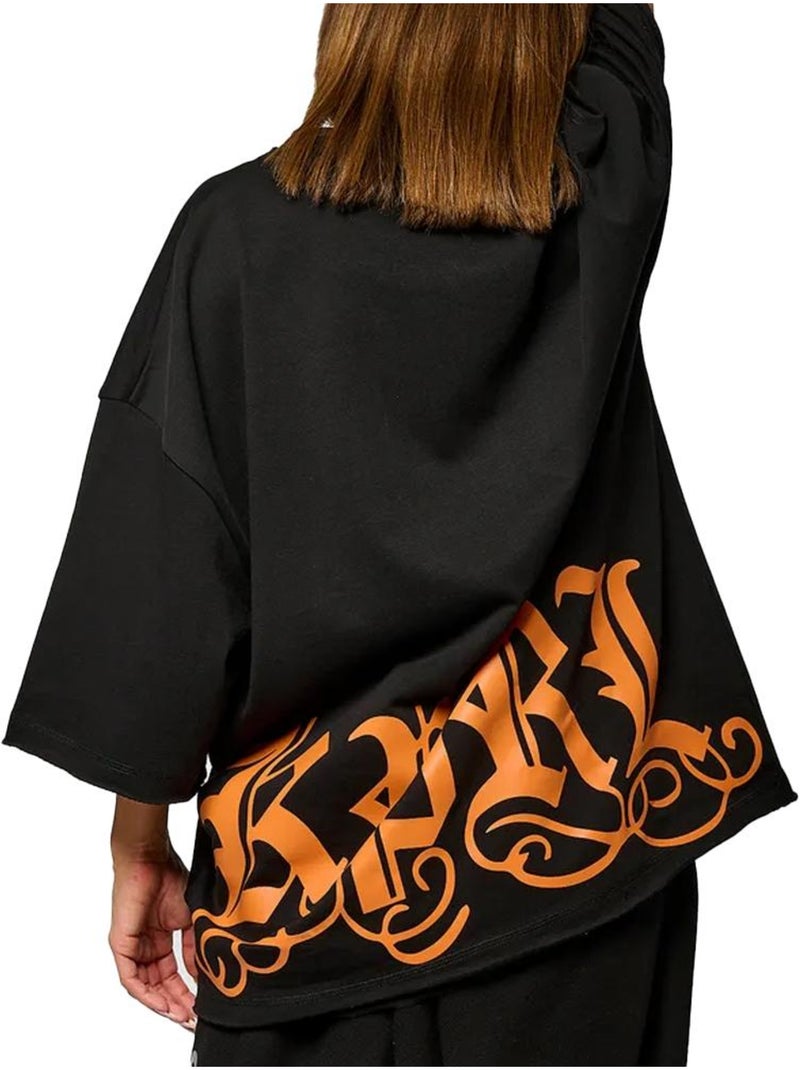 Camiseta Unisex Kaporal Negro - Kiabi