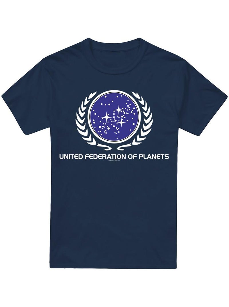 Camiseta united federation logotipo para hombre - star trek Azul marino - Kiabi