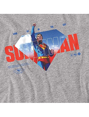 Camiseta up in the sky de diseño diseño impreso para adultos unisex - superman