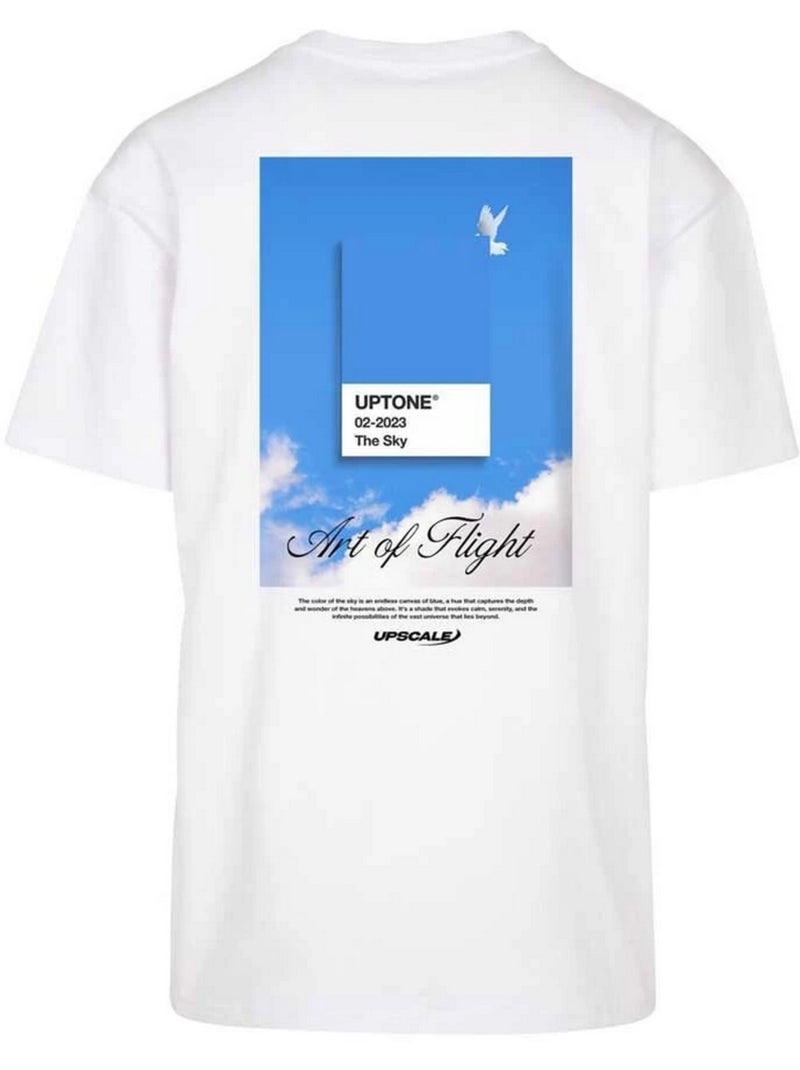 Camiseta uptone para hombre - mister tee Blanco - Kiabi