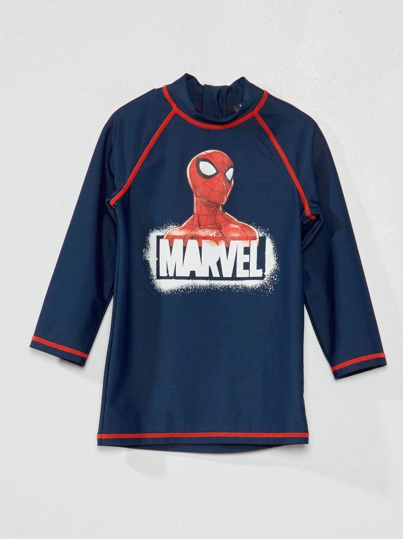 Camiseta UV 'Spiderman' AZUL - Kiabi
