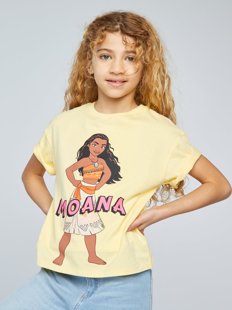 Camiseta 'Vaiana' de 'Disney' AMARILLO - Kiabi