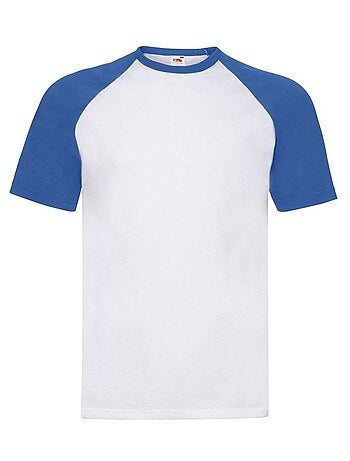 Camiseta valueweight béisbol para hombre - fruit of the loom