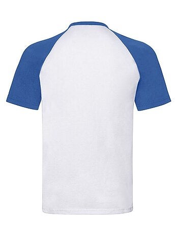 Camiseta valueweight béisbol para hombre - fruit of the loom
