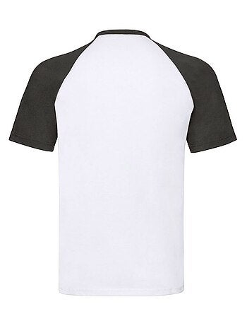 Camiseta valueweight béisbol para hombre - fruit of the loom