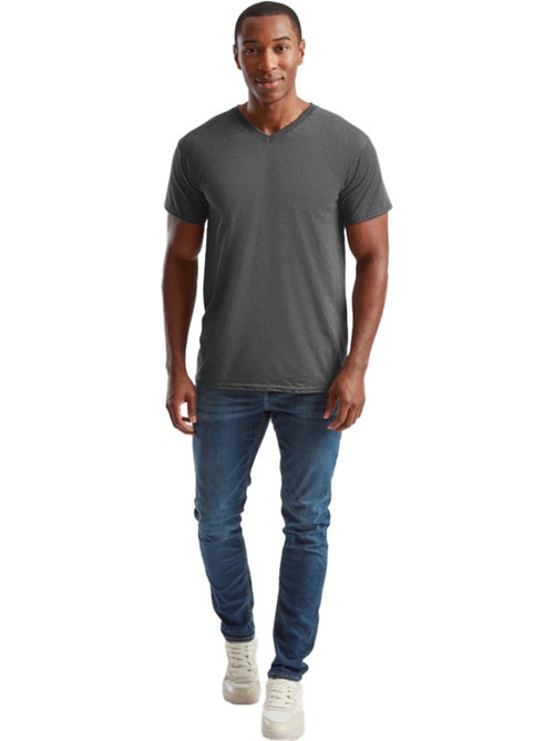 Camiseta valueweight de jaspeado para adultos unisex - fruit of the loom - Kiabi Camiseta valueweight de jaspeado para adultos unisex - fruit of the loom - Kiabi