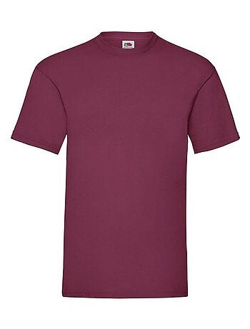 Camiseta valueweight para hombre - fruit of the loom
