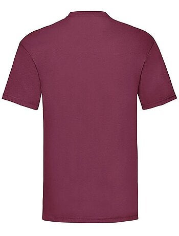 Camiseta valueweight para hombre - fruit of the loom