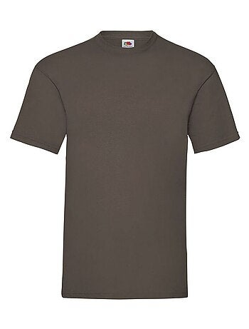 Camiseta valueweight para hombre - fruit of the loom
