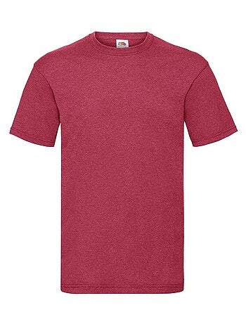 Camiseta valueweight para hombre - fruit of the loom