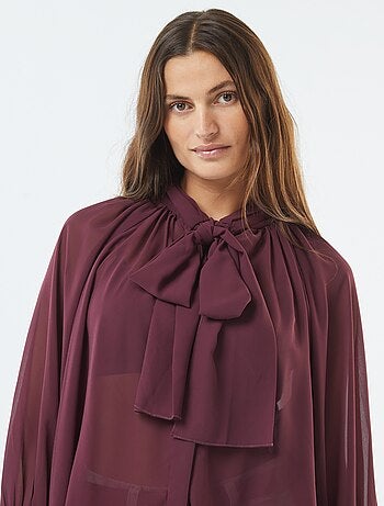 Camiseta vaporosa con mangas con volantes