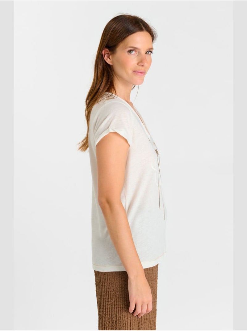 Camiseta VEKO Blanco - Kiabi