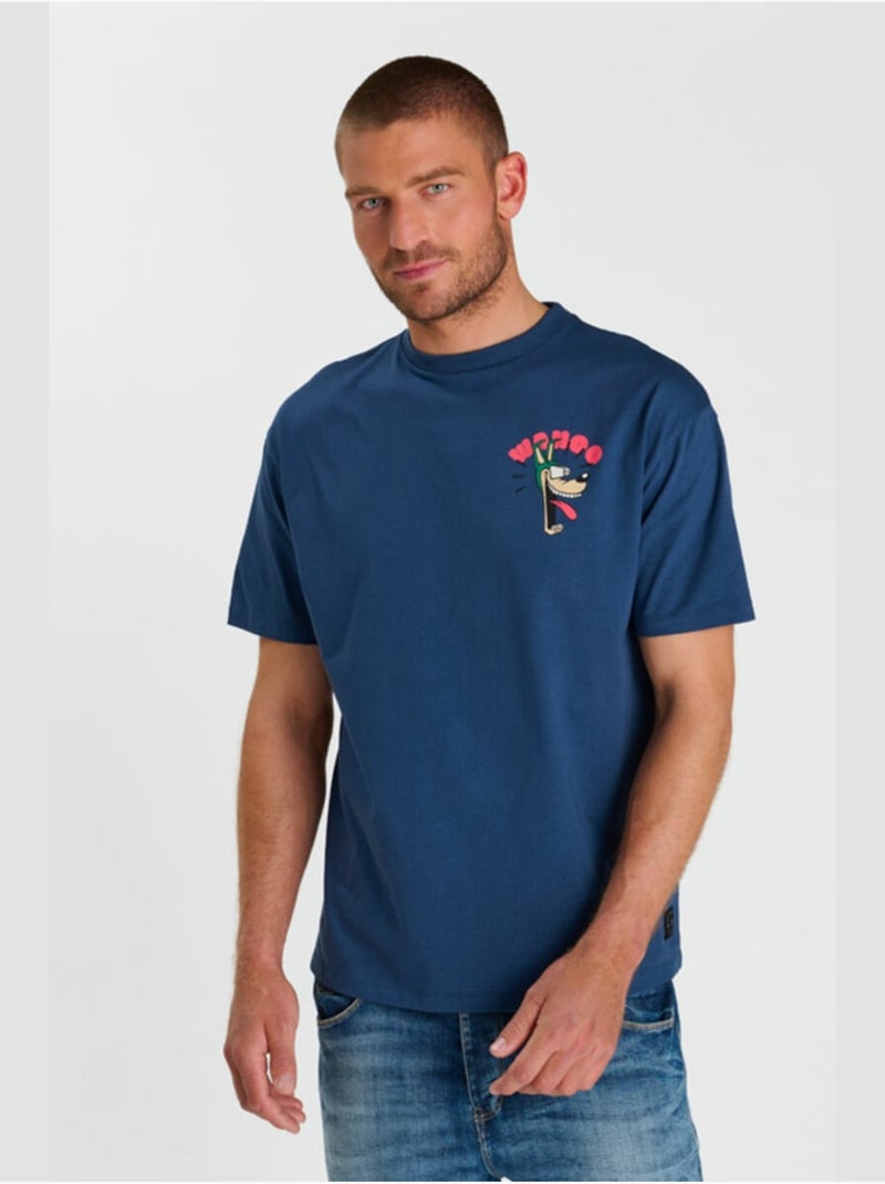 Camiseta Velokrom «Le temps des cerises» Azul - Kiabi