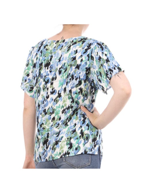 Camiseta Vero Moda de cuello pico con estampado para mujer, - Kiabi