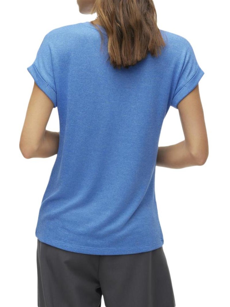 Camiseta vero moda para mujer Azul - Kiabi