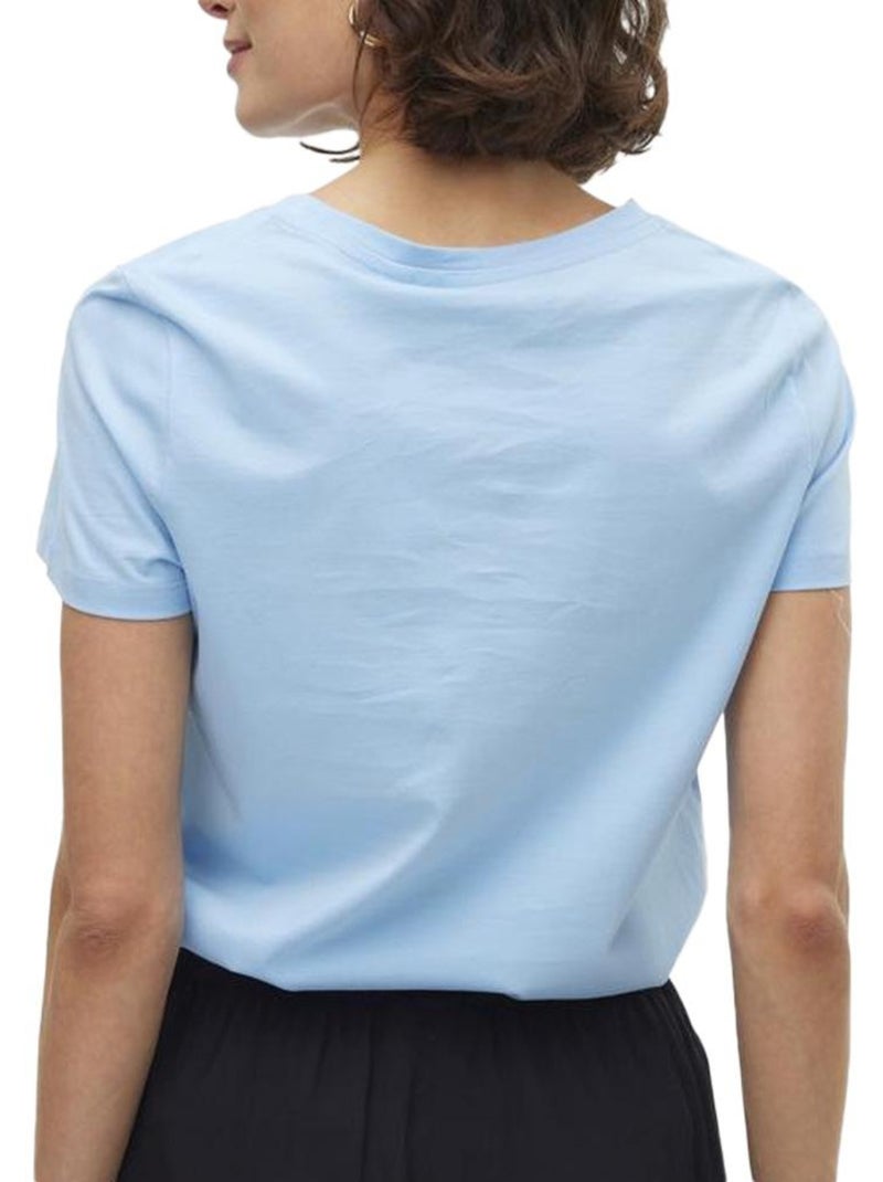 Camiseta vero moda para mujer Azul - Kiabi