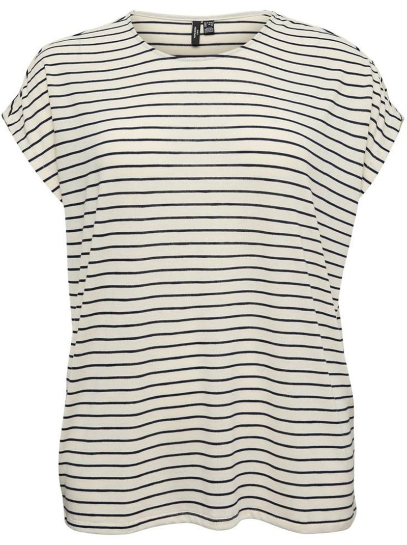 Camiseta vero moda para mujer Beige - Kiabi
