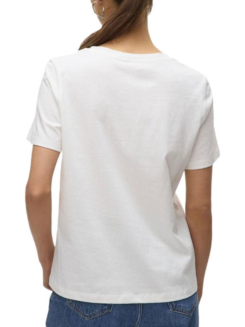 Camiseta Vero Moda para Mujer Blanco - Kiabi