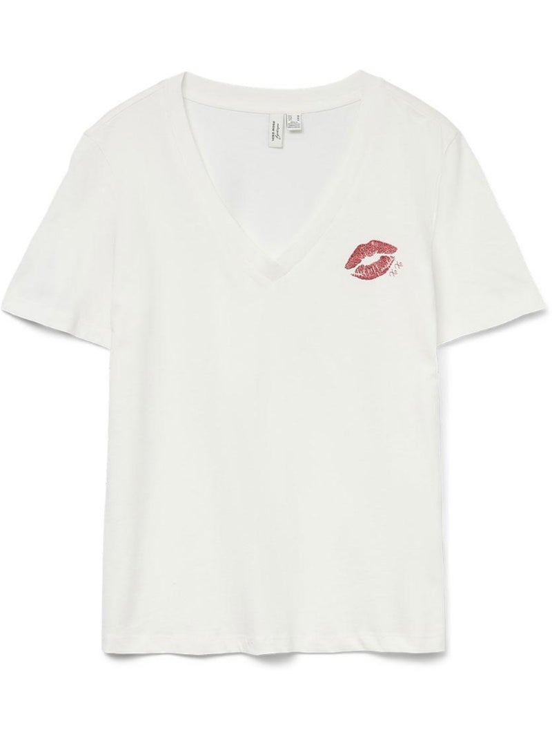 Camiseta Vero Moda para Mujer Blanco - Kiabi