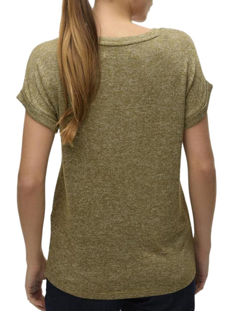Camiseta Vero Moda para Mujer Caqui - Kiabi