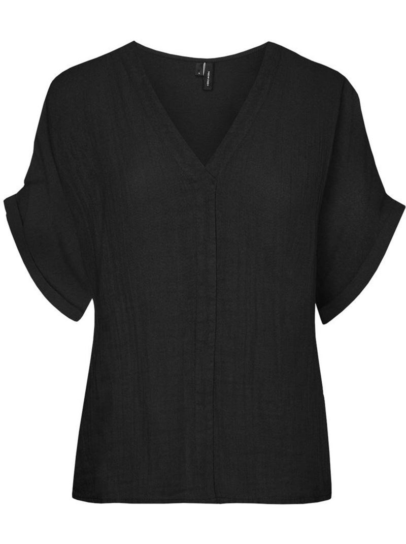 Camiseta Vero Moda para Mujer Negro - Kiabi
